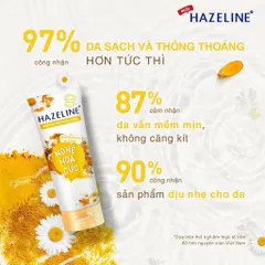 Sữa rửa mặt Hazeline Chiết Xuất Thiên Nhiên Cho Làn Da Sáng Mịn