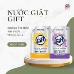 Nước Giặt GIFT Hương Nước Hoa túi 3.6L