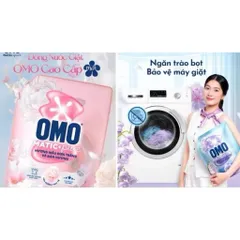 Nước giặt OMO Cửa Trên hương Mẫu Đơn Trắng và Đàn Hương 3.6kg