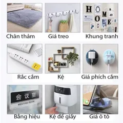 Băng dính 2 mặt siêu dính cuộn dài 3 mét