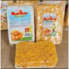 Cơm cháy chà bông Minh Châu, cơm sấy ruốc 2 lớp (khay 250g)
