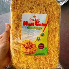 Cơm cháy chà bông Minh Châu, cơm sấy ruốc 2 lớp (khay 250g)
