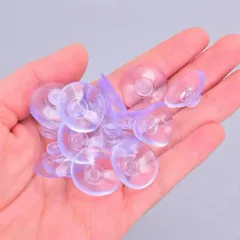 Đệm Hít Chân Không Silicon Giữa Kính Và Mặt Bàn. Núm Nhựa Hít Kính. Giác Hút Kê Kính Chống Xê Dịch Và Trơn Trượt.