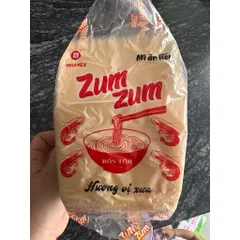SET 5 gói x 70 gram mì ăn liền giấy ZUM ZUM - 4 tôm Hương vị xưa