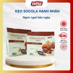 Kẹo socola hạnh nhân Việt Thái sự kết hợp hài hòa giữa socola và hạnh nhân, Vị thơm ngon hấp dẫn khó cưỡng gói 300g
