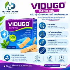 BĂNG CÁ NHÂN VIDUGO - HỘP 100 MIẾNG