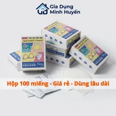 [Combo 5] Hộp Khăn Lau Kính Nano Chống Bám Hơi Nước Lau Sạch Bụi Bẩn Khử Khuẩn Chống Nhờn Mặt Kính
