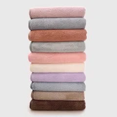 [Combo 5] Khăn Tắm Lông Cừu Hàn Quốc Cao Cấp 70x140cm Siêu Mềm Mịn Phù Hợp Cả Người Lớn Và Trẻ Nhỏ