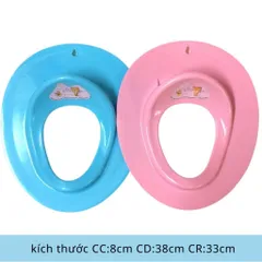 Bệ Thu Nhỏ Bồn Cầu Giúp Bé Dễ Dàng Tập Ngồi Vệ Sinh - Nhựa Việt Nhật