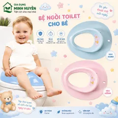 Bệ Thu Nhỏ Bồn Cầu Giúp Bé Dễ Dàng Tập Ngồi Vệ Sinh - Nhựa Việt Nhật