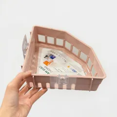 Combo 2 Kệ Góc Phòng Tắm Dán Tường Nhựa PP Cao Cấp, Không Khoan, Tiết Kiệm Không Gian