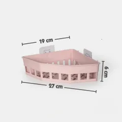 Combo 2 Kệ Góc Phòng Tắm Dán Tường Nhựa PP Cao Cấp, Không Khoan, Tiết Kiệm Không Gian