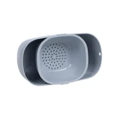 [Việt Nhật] Khay Đựng Các Loại Hạt - Trái Cây - Đồ Ăn Vặt Đa Năng Tiện Ích Gọn Gàng 2 Ngăn 5602