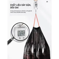 [Combo 5] Bịch Túi Đựng Rác 10L Và 20L Có Dây Rút Túi Rác Tự Phân Hủy Size 45x50cm và 55x60cm Dai Chắc Chống Rò Nước