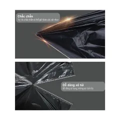 [Combo 5] Bịch Túi Đựng Rác 10L Và 20L Có Dây Rút Túi Rác Tự Phân Hủy Size 45x50cm và 55x60cm Dai Chắc Chống Rò Nước