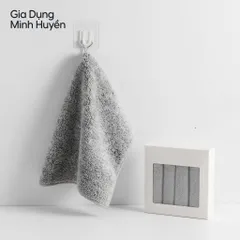 Bộ 50 khăn lau sợi than tre 20x20cm siêu thấm, kháng khuẩn, đa năng cho bếp và nhà cửa