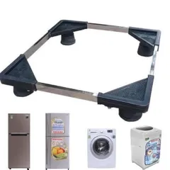[Hot] Chân Kê Tủ Lạnh Kệ Máy Giặt Đa Năng Chất Liệu Inox 304 Chống Rỉ Cao Cấp Bọc Nhựa Chống Trơn Trượt