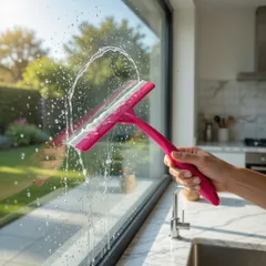 Cây lau nhà gạt nước cán vồng nhỏ gọn, lau sạch sàn nhanh, tiện vệ sinh gia đình GD Việt Nhật