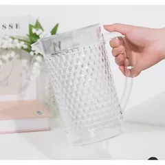 [Tặng Lót Nồi] Bộ Ca Cốc Uống Nước Tổ Ong Việt Nhật Cứng Cáp - Ca Nhựa 1,9Lít - Cốc Nhựa 300ml