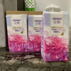 [Combo 5 10] Bịch Khăn Giấy Cao Cấp Loại 1 Treo Tường Đa Năng Sipiao 4 Lớp 1 Bịch 1100 Tờ Giấy Khô An Toàn Tiện Lợi