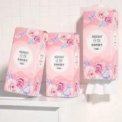 [Combo 5 10] Bịch Khăn Giấy Cao Cấp Loại 1 Treo Tường Đa Năng Sipiao 4 Lớp 1 Bịch 1100 Tờ Giấy Khô An Toàn Tiện Lợi