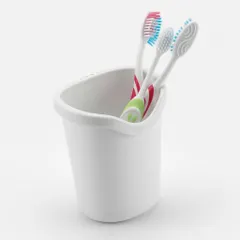 Kệ đựng bàn chải dán tường không khoan, nhựa cao cấp chống nước, chắc chắn, tiện treo phòng tắm