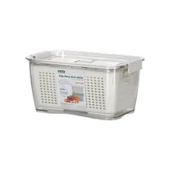 [Combo] 2 Hộp Đựng Thực Phẩm 2 Lớp Hokori Việt Nhật, Đựng Đồ Tủ Lạnh Tiện Lợi Gọn Gàng Sạch Sẽ