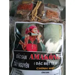 Amakong 12 Vị Đặc Biệt, Thảo Dược Tây Nguyên Bổ Thận, Nhức Mỏi Xương Khớp, Ăn Ngon Ngủ Tốt