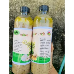 Cốt gừng tươi tràm tỏi