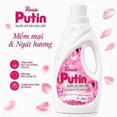 Nước Xả Vải Putin Rosie 10kg - Hương Hoa Hồng Ngọt Ngào, Lưu Hương Sau Phơi Sấy (Chính Hãng)