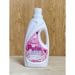 Nước Xả Vải Putin Rosie 10kg - Hương Hoa Hồng Ngọt Ngào, Lưu Hương Sau Phơi Sấy (Chính Hãng)