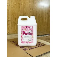 Nước Xả Vải Putin Rosie 10KG Can Lớn Hương Hoa Hồng Hạt Lưu Hương Thơm Lâu Làm Mềm Vải