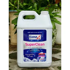 Nước Giặt Xả 5in1 Kamax Classy 10Kg Thơm Lâu Giặt Sạch Sâu Khử Mùi Cho Gia Đình Tiệm Giặt