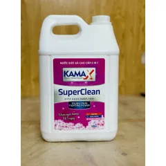 Nước giặt xả 10KG Kamax Super Clean 5in1 – Sạch sâu – Thơm lâu – Tiết kiệm cho cả gia đình