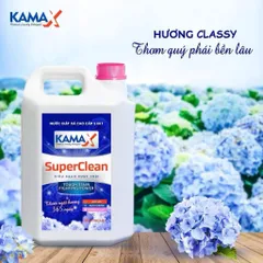 NƯỚC GIẶT XẢ KAMAX SUPERCLEAN 5KG – SẠCH THƠM CHUẨN CHÂU ÂU