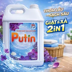 Nước Giặt Putin Hương ngàn Hoa Bung toả hương thơm đậm đặc gấp 2 lần