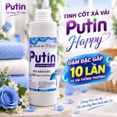 Tinh Cốt Xả Vải Putin Rosie 500ml Hạt Lưu Hương Đậm Đặc Gấp 10 Lần Làm Mềm Vải Thơm Lâu Sau Phơi Sấy 824204