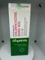 Nước súc miệng họng Orgakids an toàn cho trẻ em và người lướn – lọ 250ml