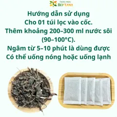 Chè Dây, Trà Dây túi lọc Hỗ Trợ Dạ Dày, Đau Dạ Dày, Trào Ngược Dạ Dày, Khuẩn Hp Thảo Mộc Búp Xanh