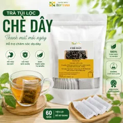 Chè Dây, Trà Dây túi lọc Hỗ Trợ Dạ Dày, Đau Dạ Dày, Trào Ngược Dạ Dày, Khuẩn Hp Thảo Mộc Búp Xanh