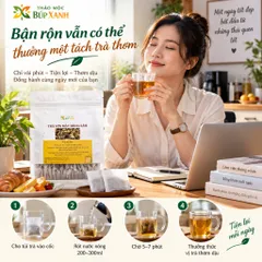 Trà Sơn Mật Hồng Sâm loại 1 pha trà hằng ngày, thơm mát, thanh nhiệt, ngủ ngon Thảo Mộc Búp Xanh