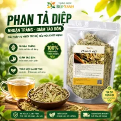 Phan Tả Diệp Sấy Khô nhuận tràng, hỗ trợ giảm táo bón và thanh lọc đường ruột Thảo Mộc Búp Xanh