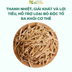 Rễ cỏ tranh sạch, bạch mao căn khô 500g và 1kg thanh nhiệt, lợi tiểu, giảm sốt, giảm viêm Thảo Mộc Búp Xanh