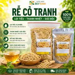 Rễ cỏ tranh sạch, bạch mao căn khô 500g và 1kg thanh nhiệt, lợi tiểu, giảm sốt, giảm viêm Thảo Mộc Búp Xanh