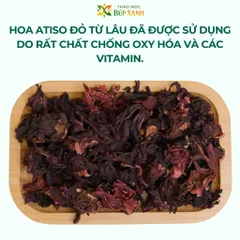Atiso đỏ khô 1kg trà atiso sấy khô, ngâm đường, làm mứt, pha trà Thảo Mộc Búp Xanh