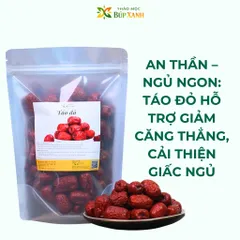 Táo Đỏ Tân Cương size 18-20 bổ khí huyết, tăng cường sức đề kháng, hỗ trợ tiêu hóa Thảo Mộc Búp Xanh