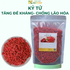Kỷ Tử Đỏ 200g bổ gan thận, sáng mắt, tăng cường sức đề kháng và hỗ trợ làm chậm quá trình lão hóa Thảo Mộc Búp Xannh