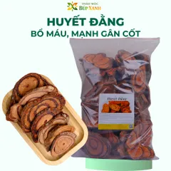 Huyết đằng, kê huyết đằng thái lát 1kg bổ huyết, hỗ trợ lưu thông máu, kích thích tiêu hóa Thảo Mộc Búp Xanh