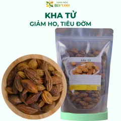 Quả Kha Tử Khô 1kg nguyên quả, kha tử ngậm ho, dùng nấu siro, hỗ trợ giảm đau họng khản tiếng Thảo Mộc Búp Xanh