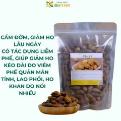 Quả Kha Tử Khô 1kg nguyên quả, kha tử ngậm ho, dùng nấu siro, hỗ trợ giảm đau họng khản tiếng Thảo Mộc Búp Xanh